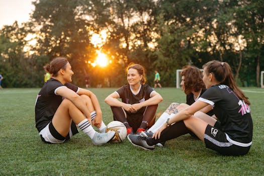 lacrosse practice with teammates